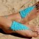 Crochet Beach Wedding Shoes, Crochet Barefoot Sandals, Anklet, Wedding Accessories, Nude Shoes, Yoga socks, Foot Jewelry