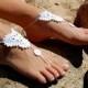 Crochet Barefoot Sandals, Beach Shoes, Wedding Accessories, Nude Shoes, Yoga socks, Foot Jewelry