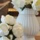 Real Touch White Peony Bouquet Quality PU Flowers Natural Look For Bridal Bridesmaids Bouquet Table Centerpieces