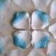 1000pcs/lot Blue & White Silk Petals Wedding Birthday Party Decor Table Confetti