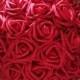 12" Red Kissing Balls Pomanders Red Foam Rose Flower Balls For Wedding Centerpieces Decor