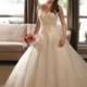 Vintage Vestidos De Noiva 2015 Lace Wedding Dresses Beads Crystal V Neck Bridal Ball Gowns Plus Size Tulle Sheer Chapel Train Lace Up Online with $129.95/Piece on Hjklp88's Store 