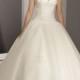 Princess A-Line V-Neck Applique Beading Bridal Gown