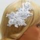 Crystal Bridal Headband, Wedding Lace Headpiece, Wedding Dress, Pearl Hair Comb, Wedding Hair Jewelry, Bridal Sash, Wedding Accessories