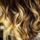 Curly Ombre Hair Extensions Brown To Blonde - Ombre Hair Extensions Brown To Blonde For Short Hair
