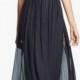 Women's JS Boutique Strapless Ruched Chiffon Gown