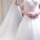 Elegant Wedding Dresses Bohemian Off Shoulder Sheer Beach Pleated 2016 Sleeveless Chapel Length Garden White Bridal Ball Gowns A-Line Online with $119.27/Piece on Hjklp88's Store 