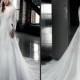 Fashion Muslim Wedding Dresses 2016 With High Neck Long Sleeve Tulle Arbic Lace Applique A Line Winter Bridal Ball Gowns Sweep Train Custom Online with $126.39/Piece on Hjklp88's Store 