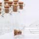 Wholesale 20 Pcs Small Tiny Clear Glass Bottle Vial With Cork 2ml 16x35mm Newly