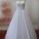 Simple A-line Wedding Dress Sweetheart Criss-cross Bridal Dress Floor Length Bridal Gowns Lace-up Tull Wedding Gown Plus Size