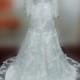 Custom Made Long Sleeves Mermaid Wedding Dress Full Sleeves Lace Bridal Gown Vestido De Noiva