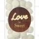 Favor - Vintage Marquee Lights Love Is Sweet Barn Chewing Gum Favors