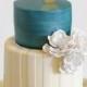 Two-Tiered Cake With Custom Topper 