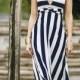 Stripe Magic Maxi Dress