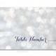 Sparkly Lights Escort Card Double-Sided Standard Business Cards (Pack Of 100)