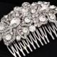 crystal bridal hair comb images shop online