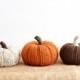 Three Little Pumpkins Or A Great Idea For Autumn Decoration