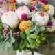 Colorful Wildflower Wedding Bouquet