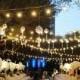 Weddings With Romantic Edison Bulb Decor