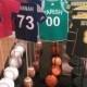Boston Sports Themed Table Numbers  