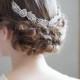 Grecian Bridal Headpiece - Art Deco Wedding Hair Accessory - Crystal Hair-vine - Vintage Hair Accessory - Agnes Hart UK