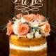 Wedding Cake Topper - I Do Me Too - Birch