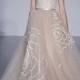 Jim Hjelm Fall 2015 Romantic Blush Strapless Ball Gown Wedding Dress