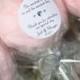 100 Cotton Candy Lollipops With Custom Labels