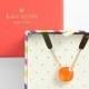 Kate Spade New York Boxed Pendant Necklace 