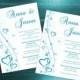 DIY Printable Wedding Invitation Card Template 