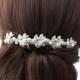 Wedding Headpiece Rhinestone Hair Vine Bridal Hair Clip Swarovski Crystal Hairpiece Vintage Style  Back Hair Comb Bridal KAREN