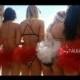 Group Bling Bikini Veils Booty Veils- by myTALEfeathers® - Glitter Tulle! Bachelorette Party, Rave, Bridesmaids, Bikini Veil, Booty Veil