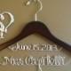 Bridal Hanger with Date, Personalized Custom Bridal Hanger, Brides Hanger, Bride, Name Hanger, Wedding Hanger, Personalized Bridal Gift