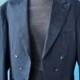 Shipping Sale until Oct.12: 30's Tails Wedding Groom Tuxedo Jacket Gerhard Skusa Amazing  Vienna Black Art Deco Buttons
