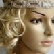 Crystal Headband, Wedding Headband,Rhinestone Headband, Wedding Bridal Headpiece, Headpiece,1920s Flapper great gatsby flower girl headband