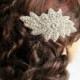 Rhinestone Bridal comb Crystal wedding Hair Comb, Great Gatsby, Vintage Hairpiece, Bridal bridesmaid Hair Accessory, Crystal Headpiece