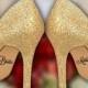 Bridesmaid Wedding Shoe Decal Pack, Personalized Wedding Shoe Decals, Maid of Honor Shoe Decals, Wedding Shoe Decal, Wedding Shoe Decoration
