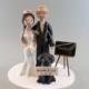 Doctor & Nurse Custom Handmade Wedding Cake Topper
