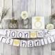 Bridal Shower Decorations, Bridal Shower Banner, Soon to be Mrs Banner, Bachelorette Party