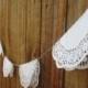Doily Banner - Rustic Vintage Lace Doily Bunting - Wedding, Baby Shower, Nursery Decor