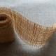 Burlap Ribbon 2,5 inch. wide, Mason Jar Wrap, Vase Wrap, Wedding DIY Supplies, Crafting Supplies