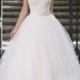 Ruched Tulle Sweetheart Neckline Pastel Ball Gown Wedding Dresses 3 Tiered Bridal Gowns with Full Tulle Skirt And Beaded Belt Online with $157.07/Piece on Gama's Store 