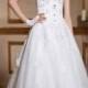 Modern Spaghetti Straps A Line Lace Ivory Wedding Dress- AU$ 760.97 - DressesMallAU.com