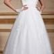 Elegant Scoop A Line Sleeveless Lace Wedding Gown- AU$ 924.03 - DressesMallAU.com