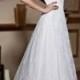 Elegant Short Sleeves A Line Ivory Lace Bridal Dress- AU$ 646.82 - DressesMallAU.com