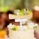 Custom Canoe Cake Topper - Custom Topper - Outdoor Wedding with one Pet