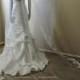 Double Tier Wedding Veil w/French Alencon Lace on the Bottom