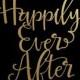 Happily Ever After Wedding Cake Topper -  Keepsake Wedding Cake Toppers