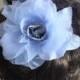 Bridal Hair Comb, Handmade Silk Flower Hair Accessory, Wedding Fascinator