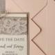 Save The Date Cards (20), Rustic Lace Save the Date, Peach Save the Date, Peach Save the Date, Wedding Save the Date, Model no: 17/rus/std